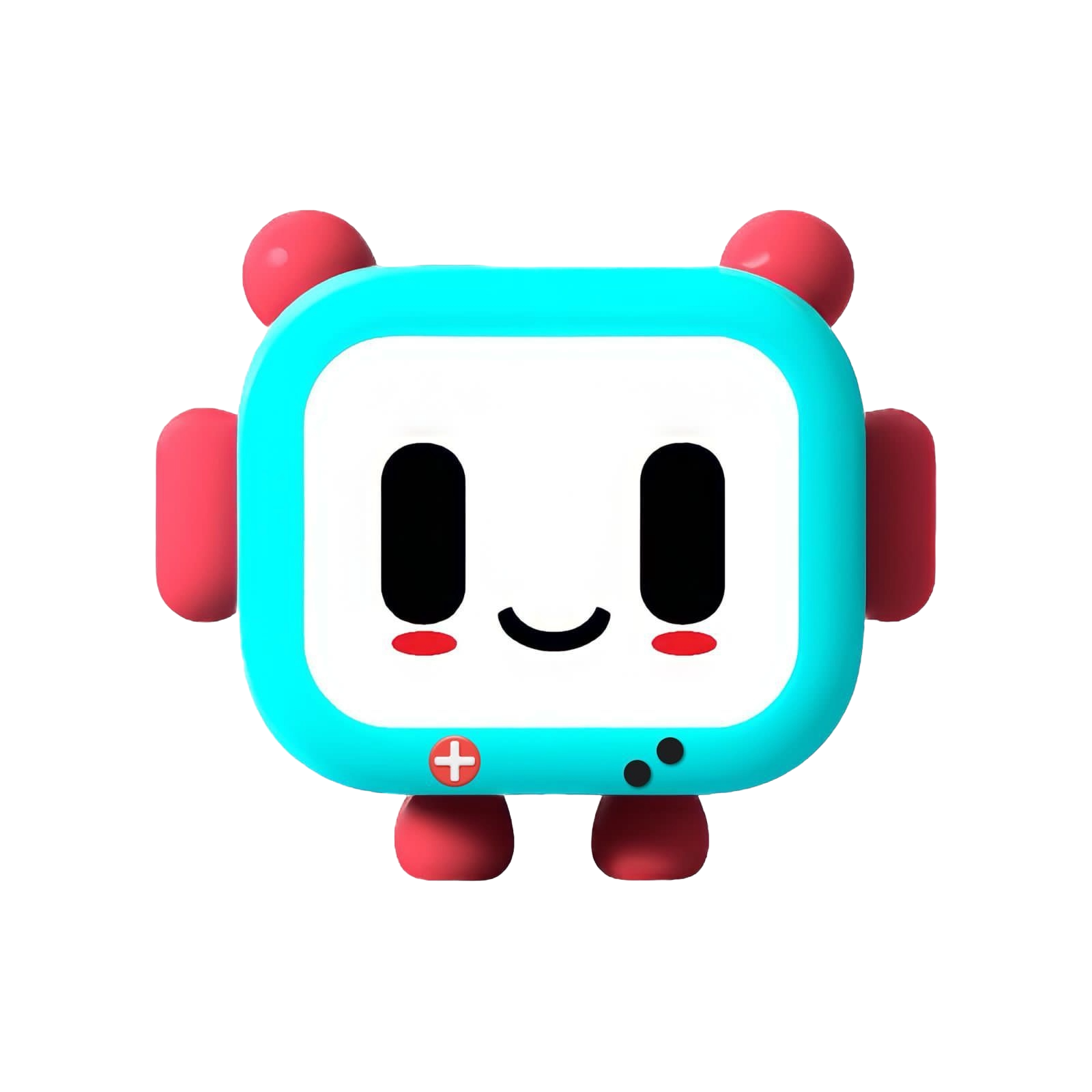 Mascota Playdiom with a transparent background